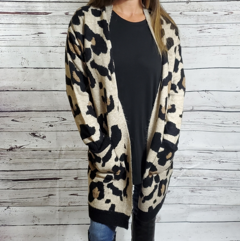 Spotted Leopard Cardigan